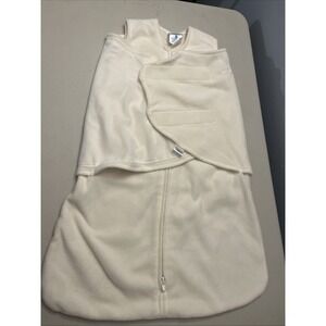 Halo Sleep Sack Swaddle Small 3-6 Months Cream Micro-fleece